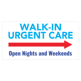 Walk-In Nights and Weekend Urgent Care Banner