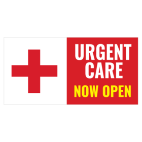 Red Cross Urgent Care Open Banner