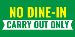 Carryout Only Banner