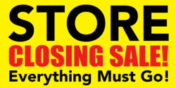 Store Closing Sale Banner