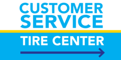 Customer Service Tire Center Banner