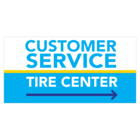 Customer Service Tire Center Banner