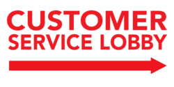 Customer Service Lobby to Right Banner