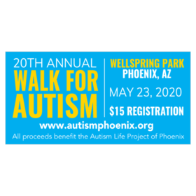 Walk For Autism Banner