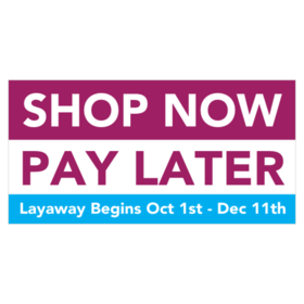 Shop Now Pay Later Three Color Banner