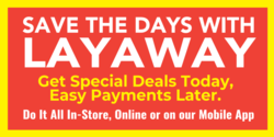 Dave The Days With Layaway Banner