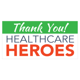 Healthcare Heroes Thank You Banner