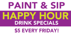 Happy Hour Drink Specials Banner