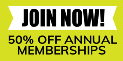 % Off Join Now Gym Banner