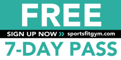 7 Day Free Pass Gym Banner