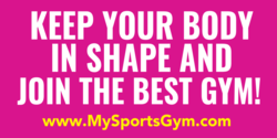 Body In Best Shape Gym Banner