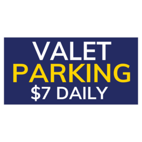 Valet Parking Daily Price Banner