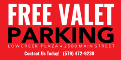 Valet Plaza Parking Contact Us Banner