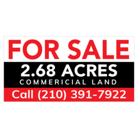 Commercial Land Acres For Sale Banner