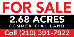 Commercial Land Acres For Sale Banner