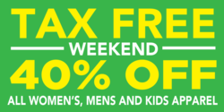 Tax Free Weekend Bannerr