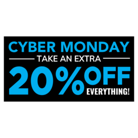 % Off Cyber Monday Banner