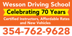 Celebrating Years In Business Driving School Credibility Banner