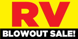 RV Blowout Sale Banenr