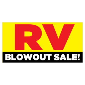 RV Blowout Sale Banenr