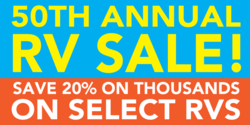 Annual RV Sale Banner