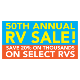 Annual RV Sale Banner