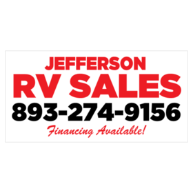 Personalized RV Sales Banner