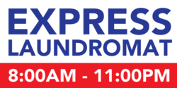 Express Laundromat Servicers Banner