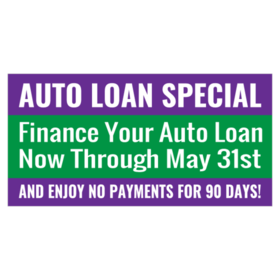 Auto Loan Special Banner