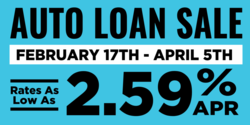 Auto Loan Sale Banner