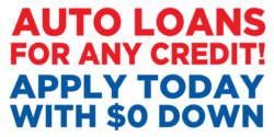 Auto Loans For Any Credit Banner