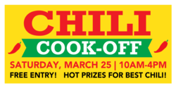 Red Hot Chiles Chili Cook Off Banner