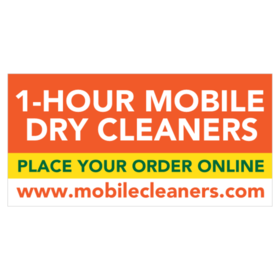 1 Hour Mobile Dry Cleaners Banner