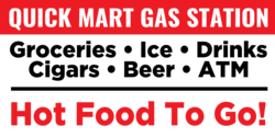 Gas Station Hot Food To Go Banner
