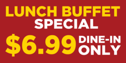 Lunch Buffet Special Banner