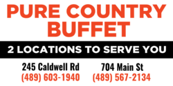 Country Cooking Buffet Banner