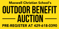 Outdoor Charity Benefit Auction Banner