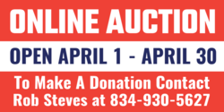 Charity Auction Date Open Banner