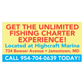 Unlimited Fishing Experience Charter Banner