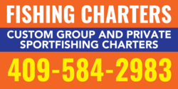 Group and Private Fishing Charters Banner