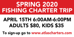 Spring Fishing Charter Trip Banner