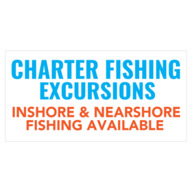 Fishing Excursions Charter Banner