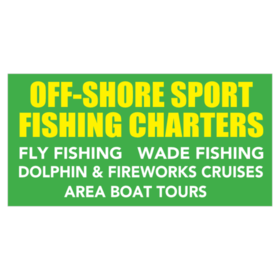 Off-Shore Charter Fishing Banner