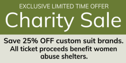 Limited Time Offer Charity Sale Banner