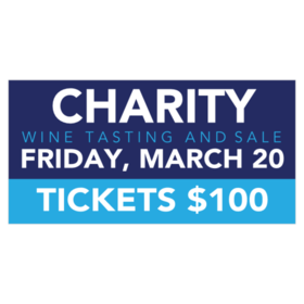 Charity Sale Ticket Cost Banner