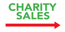 Charity Sale Directional Banner