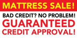 Bad Credit No Problem Banner