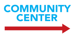 Directional Community Center Banner