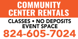 Community Center Rental Banner