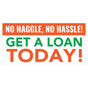 Get A Loan Today Banner